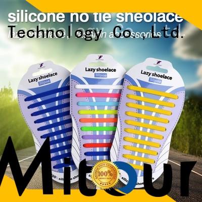 cheap no tie shoelaces silicone free sample for boots