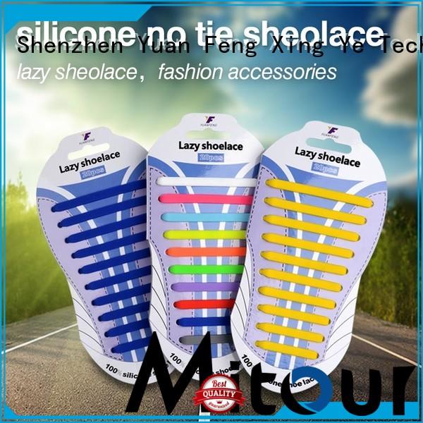 Mitour Silicone Products cheap hilaces silicone shoelace shoelaces for child