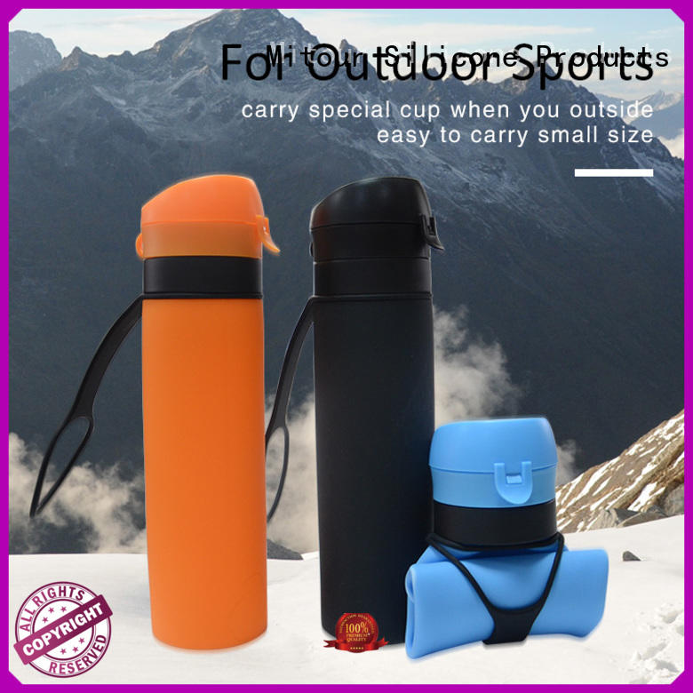squeeze silicone milk bottle sports for children Mitour Silicone Products