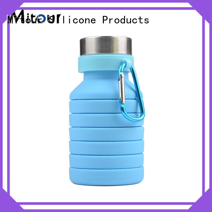 Mitour Silicone Products sports collapsible water jug inquire now for water storage