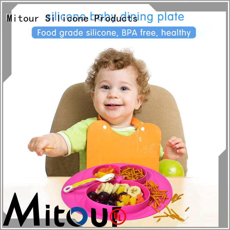 Mitour Silicone Products silicone rubber placemats lunch for children