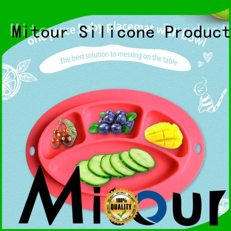 Mitour Silicone Products placemat non slip placemats Supply for children