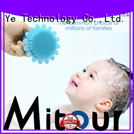 Mitour Silicone Products cheap factory price silicone baby brush for baby