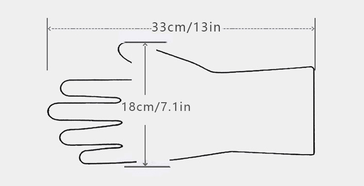 Mitour Silicone Products on-sale silicone washing gloves factory price for kitchen-2