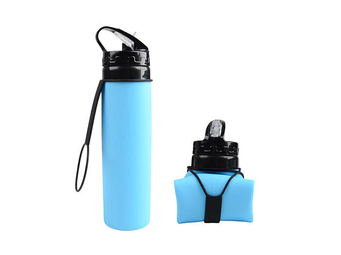 Mitour Silicone Products squeeze 750ml glass water bottle for water storage