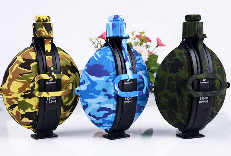 collapsible 500ml glass water bottle purse bulk production for water storage-15