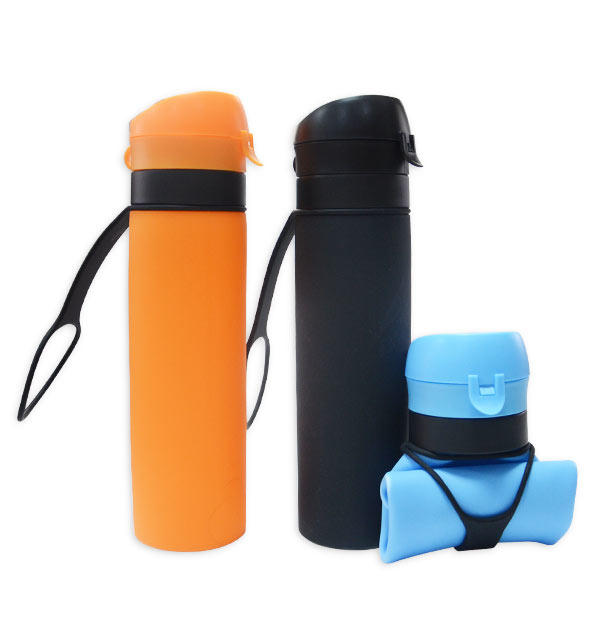 Mitour Silicone Products outdoor the flat water bottle for children
