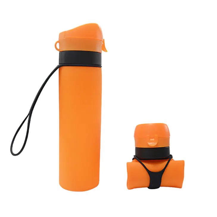 silicone water bottle kids camouflage for water storage Mitour Silicone Products