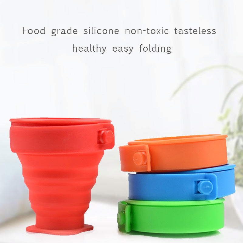 silicone foldable cup