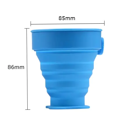 purse silicone collapsible bottle bulk production for water storage Mitour Silicone Products
