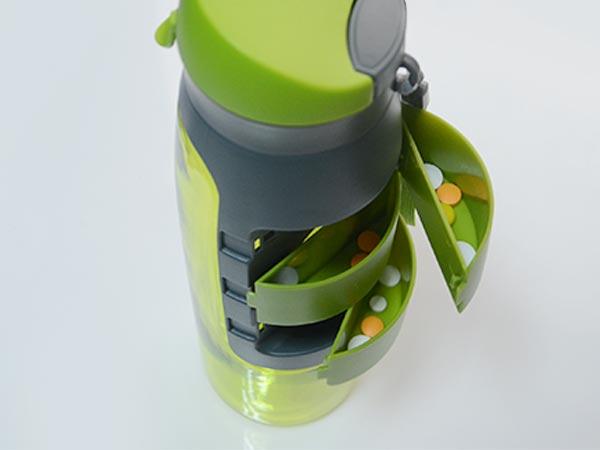 foldable silicone collapsible bottle purse for wholesale for water storage