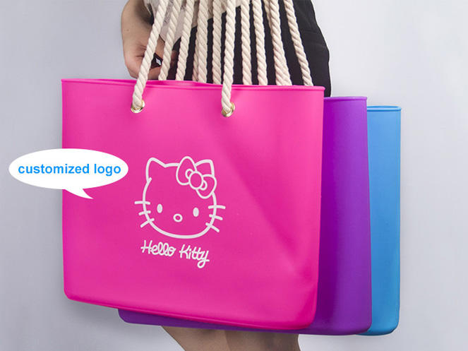 custom silicone beach tote OEM for trip Mitour Silicone Products
