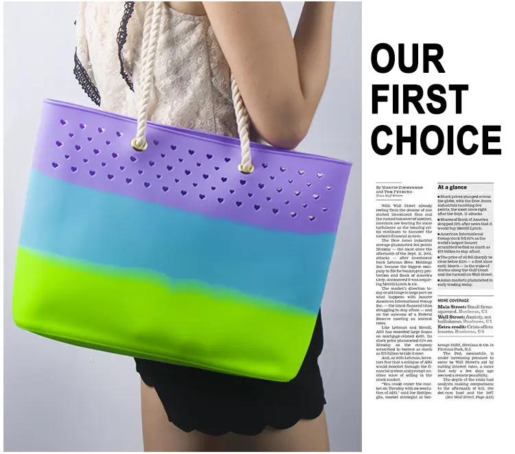 silicone silicone handbag backpack for travel Mitour Silicone Products