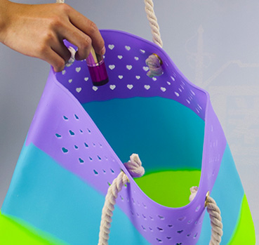 collapsible silicone bags custom handbag for trip-8
