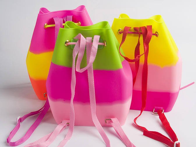 collapsible silicone handbag factory for boys