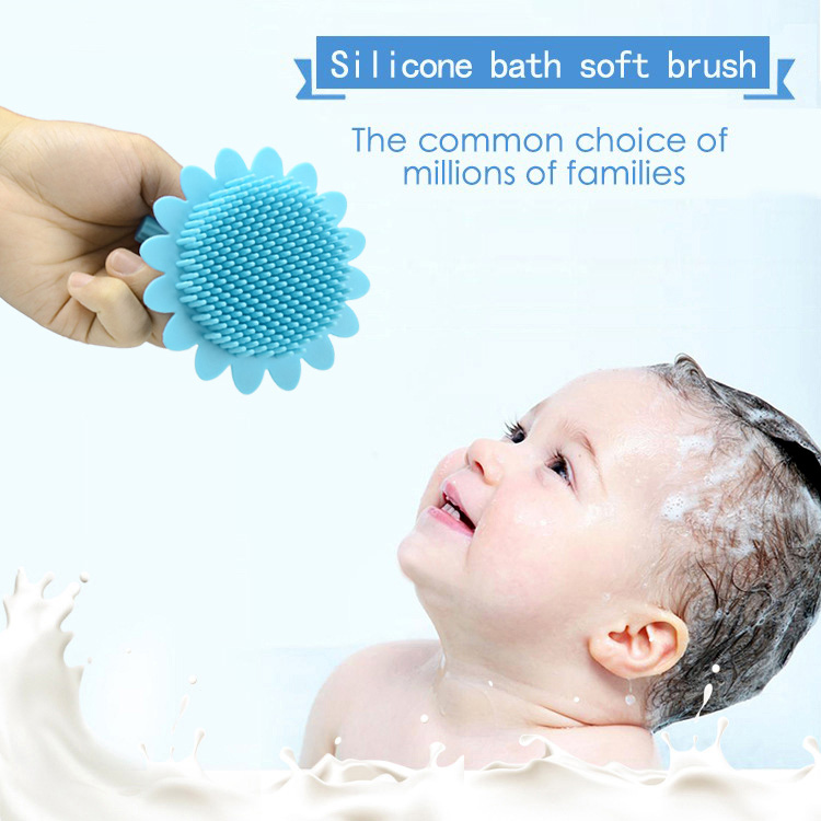 silicone bath soft brush