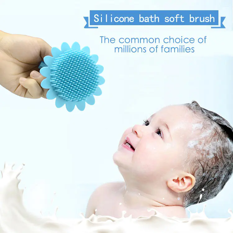 Mitour Silicone Products durable silicone face brush soft for baby