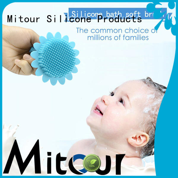 Mitour Silicone Products cheap factory price silicone makeup brush bulk production for bath