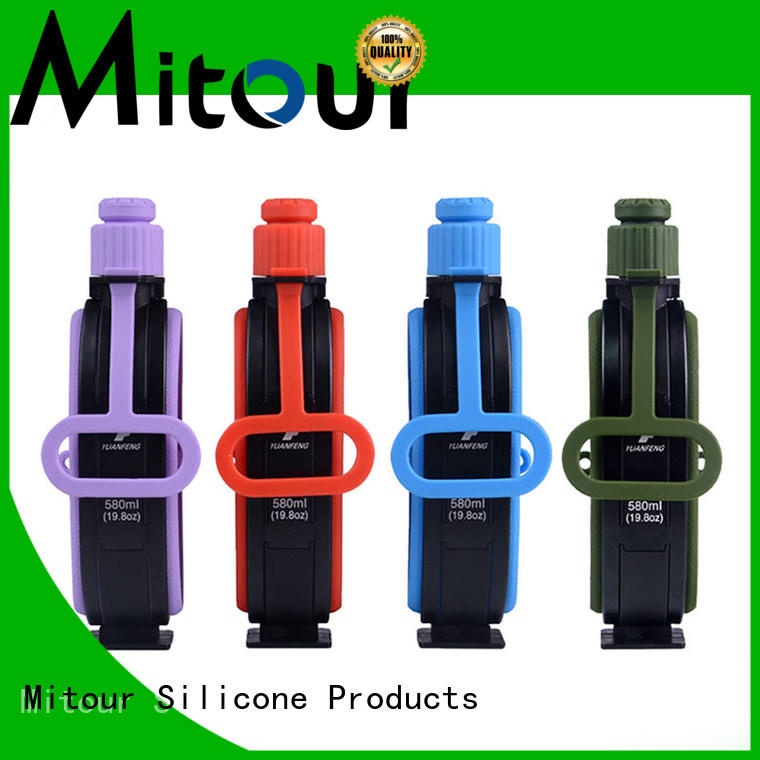 Mitour Silicone Products straight silicone collapsible bottle supplier for children
