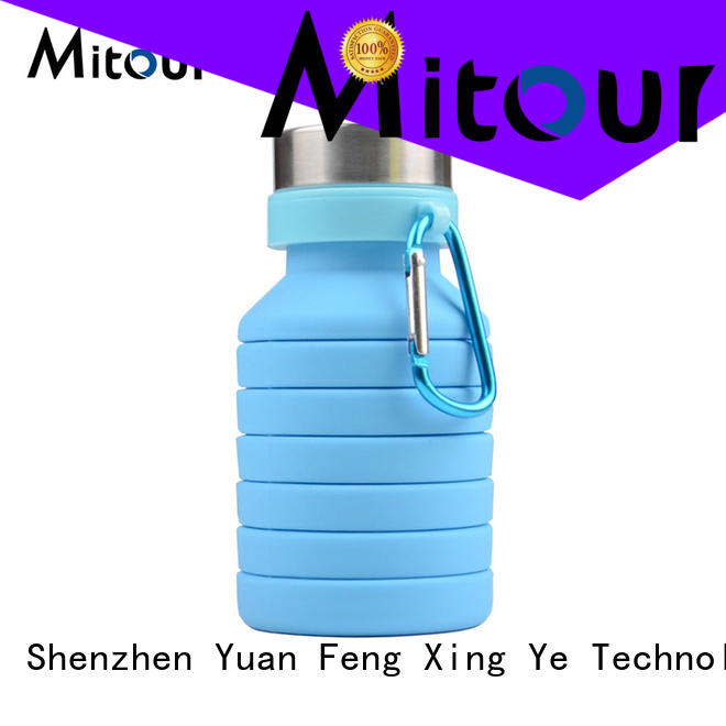 Mitour Silicone Products New folding bottle bulk production for water storage