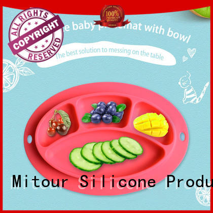 silicone silicone table mat placemat for children Mitour Silicone Products