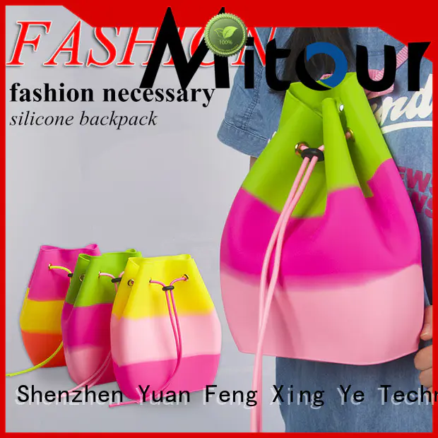 Mitour Silicone Products wholesale pvc handbag backpack for school