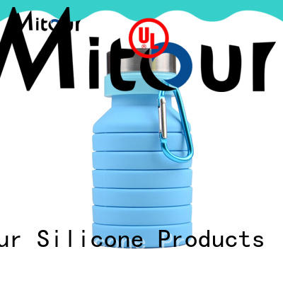 Mitour Silicone Products portable silicone foldable bottle inquire now for children