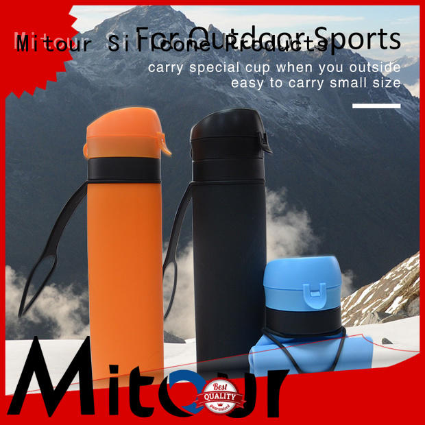 Mitour Silicone Products glass water bottles wholesale for children
