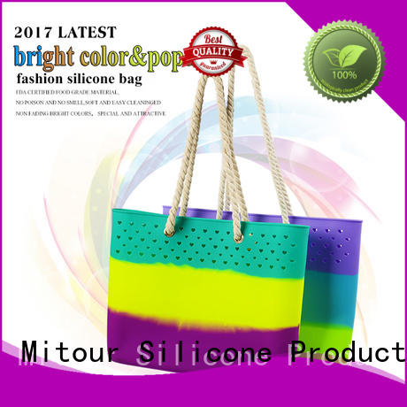 collapsible silicone shoulder bag manufacturer for girls