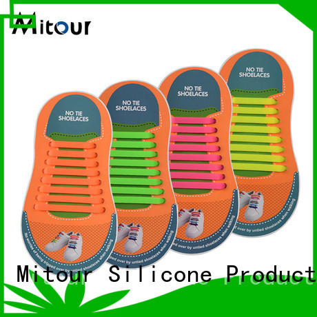 Mitour Silicone Products no tie led shoelaces singapore free sample for boots