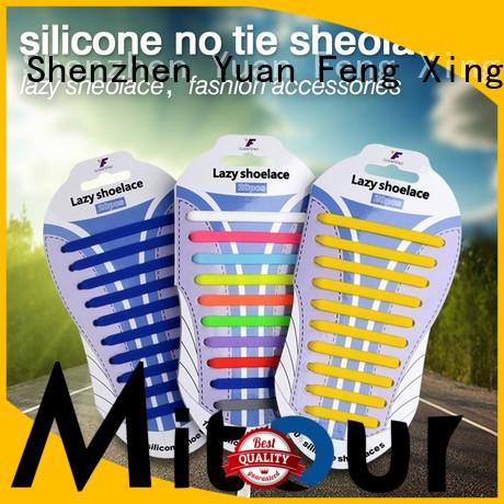 silicone no tie shoelaces silicone shoelaces for boots Mitour Silicone Products