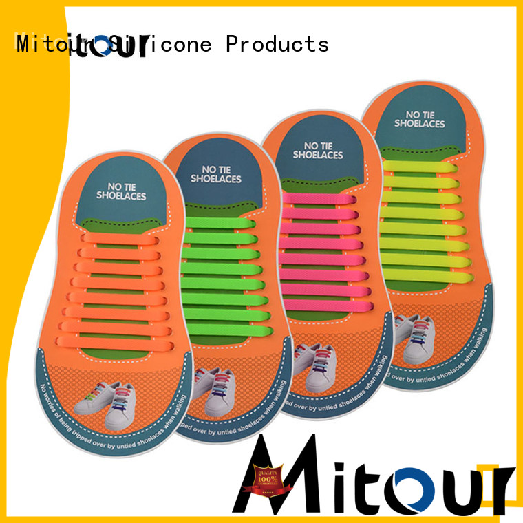Mitour Silicone Products hot-sale quick shoe lace for child