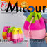 Mitour Silicone Products collapsible silicone hand bag custom for boys