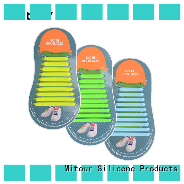 Mitour Silicone Products silicone quick shoe lace Suppliers for shoes