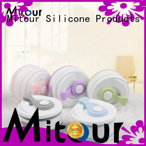 Mitour Silicone Products Top nomader collapsible water bottle for water storage