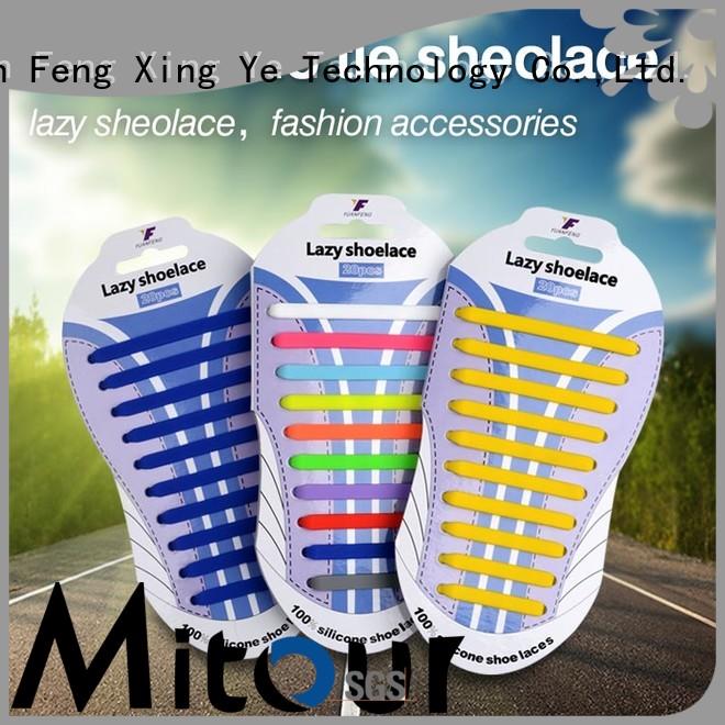 Mitour Silicone Products lazy sports shoes without laces shoelaces for child