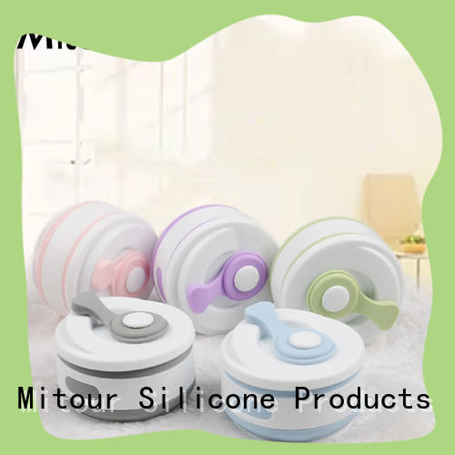 Mitour Silicone Products universal silicone glass bottle for wholesale for children