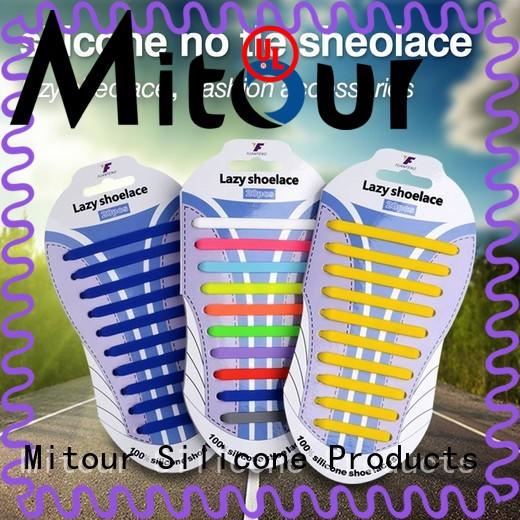 Mitour Silicone Products high-quality shoelace accessories free sample for child