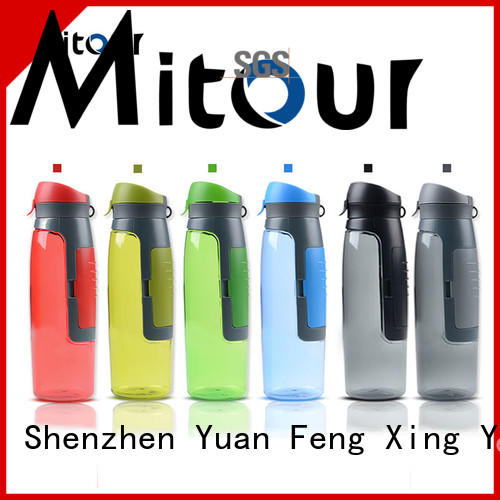 Mitour Silicone Products Wholesale 1l glass water bottle bulk production for children