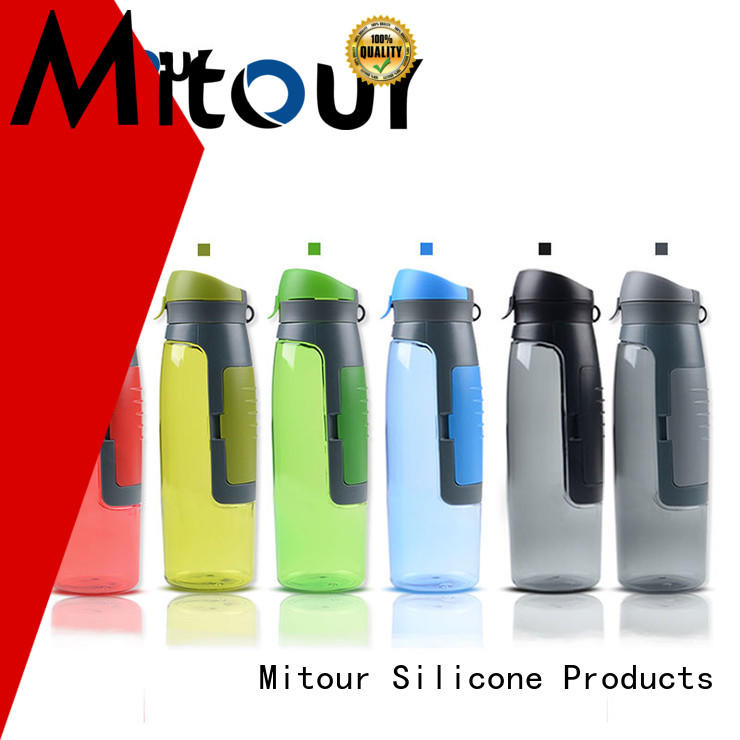 Mitour Silicone Products folding silicone water bottle collapsible purse for children