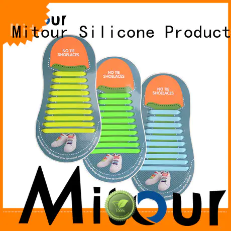 Mitour Silicone Products bulk no tie shoelaces silicone for shoes