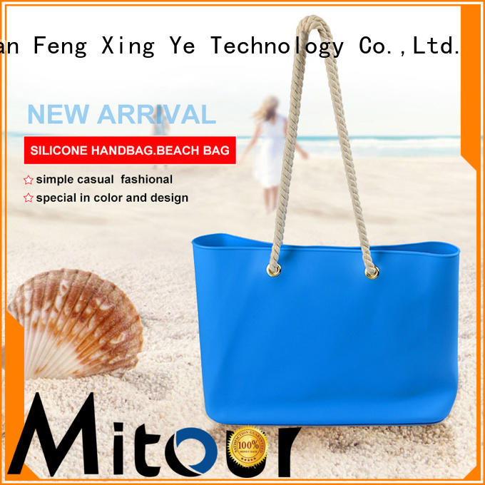 Mitour Silicone Products ODM silicone hand bag handbag for trip
