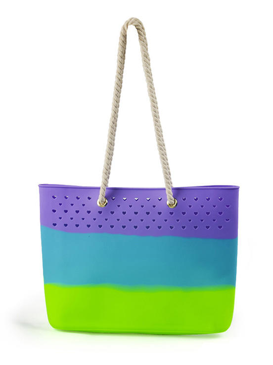 wholesale silicone beach tote bag for school-3