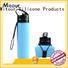 Mitour Silicone Products football foldable silicone water bottle bulk production for water storage
