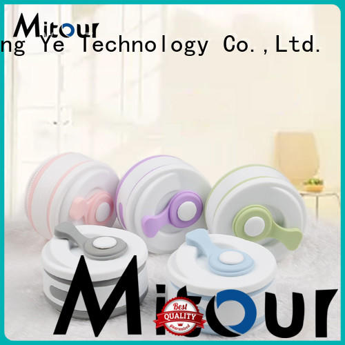 Mitour Silicone Products folding collapsible silicone bottle for water storage