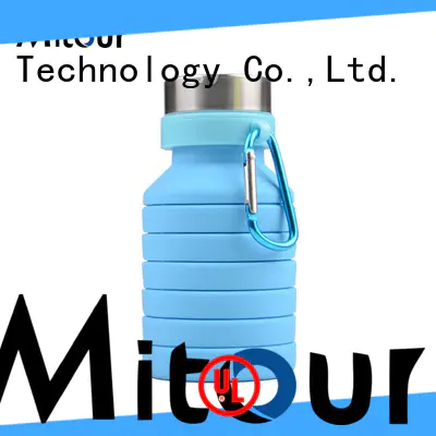 Mitour Silicone Products sports silicone roll bottle supplier for children