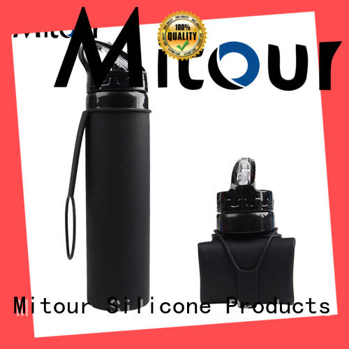 Mitour Silicone Products portable silicone sleeve bottle for wholesale for children