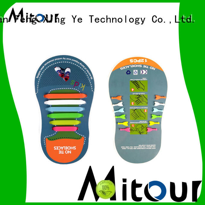 Mitour Silicone Products custom silicone laces for shoes