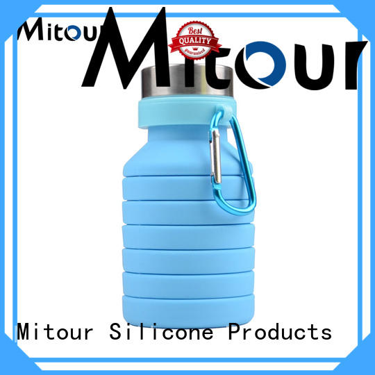 Mitour Silicone Products camouflage ultralight water bottle supplier for children