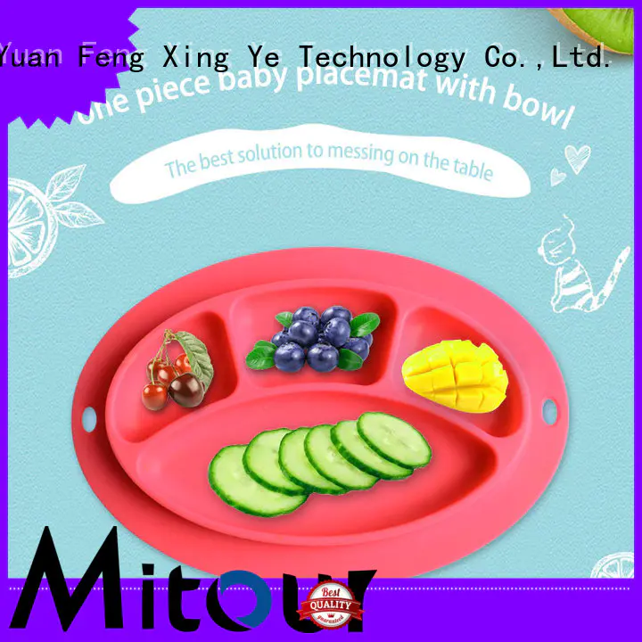 Mitour Silicone Products silicone felt placemats Suppliers for baby